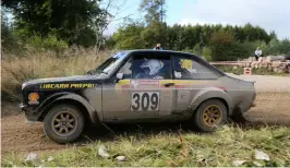  ?? ?? Richard Jordan got to grips with his fresh Ford Escort Mk2