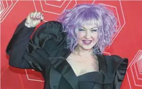  ?? Bruce Glikas / WireImage ?? Cyndi Lauper attends the 74th Annual Tony Awards at the Winter Garden Theater on Sept. 26, 2021, in New York City.