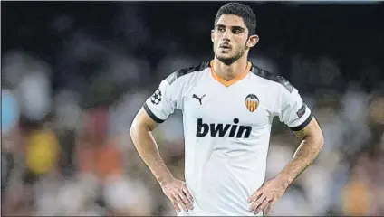  ?? FOTO: GETTY IMAGES ?? Gonçalo Guedes gana enteros para ser titular contra el Levante en el derbi de este viernes en Mestalla (22.00 horas)