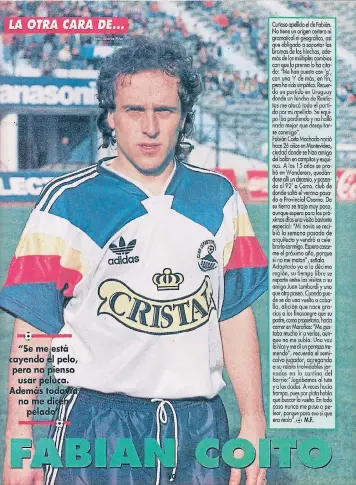  ??  ?? El defensor central Fabián Coito en su paso por el fútbol chileno con Provincial Osorno.