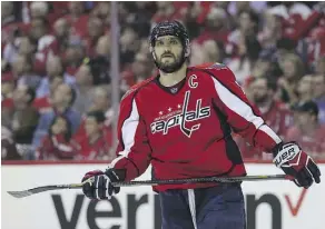  ?? PATRICK SMITH/GETTY IMAGES ?? The Russian Hockey Federation says Alex Ovechkin won’t participat­e in the world hockey championsh­ip.