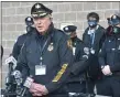  ?? PETE BANNAN - MEDIANEWS GROUP ?? “These radios are very important as the upgrades move along with the new radio system. We’ve been suffering for years with radio problems,” said John Viola, Haverford police chief and president of the Delaware County Police Chiefs Associatio­n.