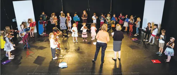  ?? Photograph­s: Richard Kellett ?? Last year’s summer concert was a big success for the young music-makers.