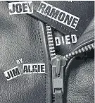  ??  ?? ‘ON THE NIGHT JOEY RAMONE DIED: Tales of rock and punk from Bangkok, New York, Cambodia and Norway’: By Jim Algie, 163 pages, Magic Bullet Press, 105 baht (Kindle).
