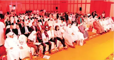  ??  ?? The attendees at Gulf Bank AGM