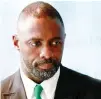  ??  ?? Idris Elba