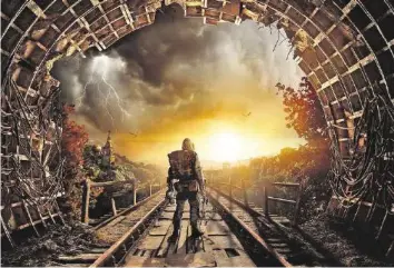  ??  ?? Zwischen Untergrund-Action und «Mad Max»-artigen Abenteuern an der frischen Luft: «Metro Exodus».