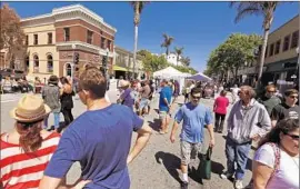  ??  ?? “CLEARLY there would be a lot of damage” in Ventura in the event of a major quake, one expert says. But it would affect “an area for hundreds of kilometers.”