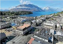  ??  ?? The growth of internatio­nal tourist traffic explains the loss of owner-operated boutique stores in downtown Queenstown in favour of internatio­nal retailers.