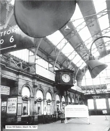  ?? ?? Snow Hill Station, March 16, 1967