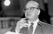  ?? ?? Il leader socialista Bettino Craxi, scomparso nel 2000 ad Hammamet. Il Comune di Molinella gli dedicherà una strada