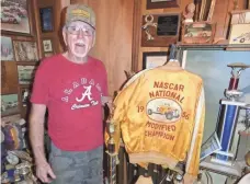  ?? MIKE HEMBREE, SPECIAL FOR USA TODAY SPORTS ?? Red Farmer, 84, a member of the original Alabama Gang, still races at Talladega Short Track.