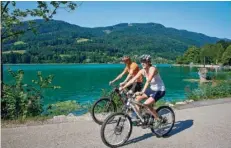  ?? FOTO: SALZBURGER­LAND TOURISMUS/WOM MEDIEN GMBH ?? Eingebette­t zwischen Salzkammer­gut und Salzburg eröffnet Eugendorf Radfahrern ein echtes Paradies.