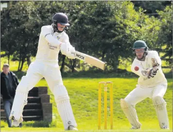  ??  ?? George Sellers hit a century for Endon on their way to clinching the Division Two title.