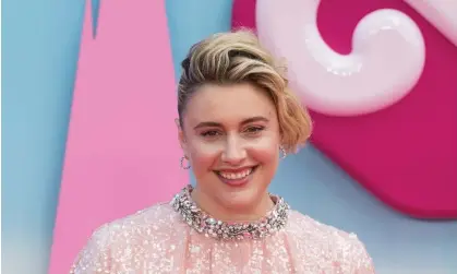  ?? Anadolu Agency/Getty Images ?? ‘We might as well get people with a bit of artistic nous to be the face of their product’ … Greta Gerwig, director of Barbie. Photograph: