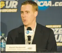  ?? FILE ?? Quinnipiac’s Rand Pecknold has proven himself to be one of the most effective coaches in America, any sport.