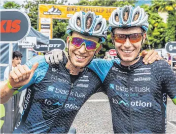  ?? FOTO: TOMOTION ?? Fahren in die vorderen Ränge der U23-Sonderwert­ung: David Gerstmayer und Sven Rothfuß von Tomotion.