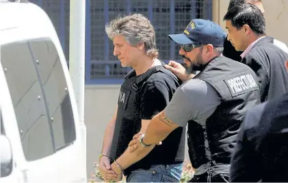  ?? REUTERS ?? Ex vice, preso. Acusado por corrupción, Amado Boudou estuvo detenido entre noviembre y enero.