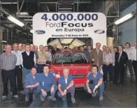  ?? EE ?? La planta ensambló el ‘Focus’ entre 1998 y 2011.