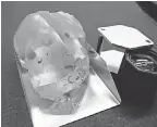  ??  ?? This 910-carat sparkler is the size of two golf balls and may be worth up to $75 million. GEM DIAMONDS VIA EPA-EFE