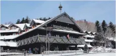  ??  ?? Die „Trapp Family Lodge“soll an ein Tiroler Bauernhaus erinnern.