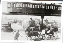  ??  ?? An illustrati­on of the Boynton Bicycle Railroad in Long Island, US, circa 1894