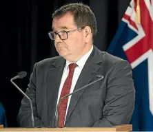  ??  ?? Finance Minister Grant Robertson has announced a package to respond to the Covid-19 pandemic.