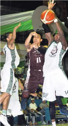  ?? (SUNSTAR FILE) ?? NO. 10. Two-time Cesafi MVP Mark Jayven Tallo of Southweste­rn University joins Talk N Text as the No. 10 pick in this year’s Rookie Draft.