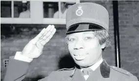  ??  ?? Jamaican-born Sislin Fay Allen, Britain’s first black woman police officer