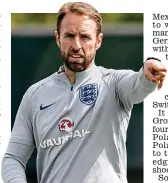  ??  ?? Big calls: Gareth Southgate