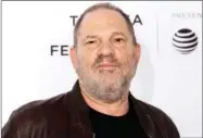  ?? AP FILE PHOTO ?? Dozens of women have come forward to accuse Harvey Weinstein, pictured, of sexual harassment or sexual assaults, including rape. Weinstein confirmed that he is receiving treatment and has been taking his recovery and sessions seriously.