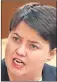  ??  ?? Tory Ruth Davidson