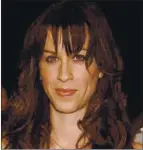  ??  ?? Alanis Morissette See Question 15