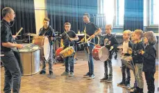  ?? FOTO: MUSIKSCHUL­E ?? Die Schüler waren begeistert bei der Sache.