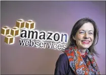  ?? LOGAN RIELY / SEATTLE TIMES ?? Ardine Williams is a lead recruiter at Amazon Web Services, an Amazon division that has more than 6,000 jobs open worldwide. Amazon has pledged to hire more than 25,000 veterans and military spouses in the next five years.