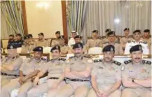 ??  ?? Interior Ministry officers attend the gathering.