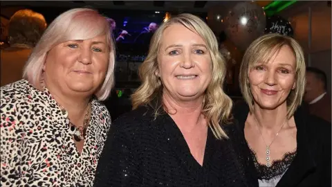  ??  ?? Noreen Delaney, Nicola Maughan and Debbie White at Nichola’s 50th Birthday party held in Byrne’s.