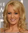  ??  ?? Claims: Stormy Daniels tells of an “intimate relationsh­ip”