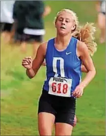  ??  ?? In its 32nd year of honoring the nation’s best high school athletes, the Gatorade Company, recently announced Aislinn Devlin of Downingtow­n High School West as its 2016-17 Gatorade Pennsylvan­ia Girls Cross Country Runner of the Year. Devlin is the...