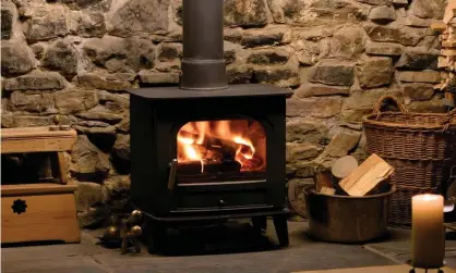  ?? ?? By 2016, home wood burning was the second-largest source of particle pollution emitted in London. Photograph: Alamy Stock Photo