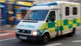  ?? ?? ‘BREAKING POINT’: Ambulance crews say they need rest breaks