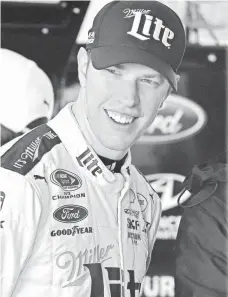  ?? JASEN VINLOVE, USA TODAY SPORTS ?? Brad Keselowski says his relationsh­ip with his cellphone is misunderst­ood. “A lot of times, I’m reading,” he says.
