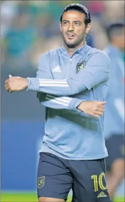  ??  ?? Carlos Vela, jugando con Los Ángeles FC.