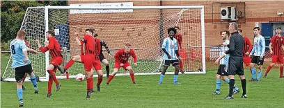  ?? ?? ● Bedians v Irlam Tiger Rangers (Rangers in red and black)