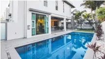  ?? Picture: MIKE BATTERHAM ?? Glenn and Victoria Hargraves, who bought a Monaco St house last April. Now they're selling their Mermaid Beach home, which they paid almost $3 million for four years ago.