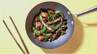  ??  ?? MEAT MANY WAYS: From stir frying to roasting, there are many ways to enjoy meat.