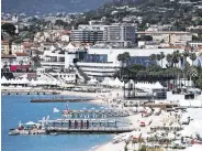  ?? ?? A view shows beaches in Cannes, France, May 16, 2023.