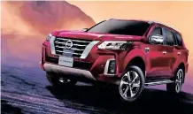  ?? ?? THE NEW Nissan Terra is set to go up against the Toyota Fortuner and Ford Everest.