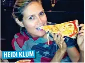  ??  ?? HEIDI KLUM