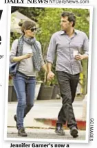  ?? G C I M A G E S ?? Jennifer Garner’s now a sports fan, just like hubby Ben Affleck — and an example of how to be supportive.